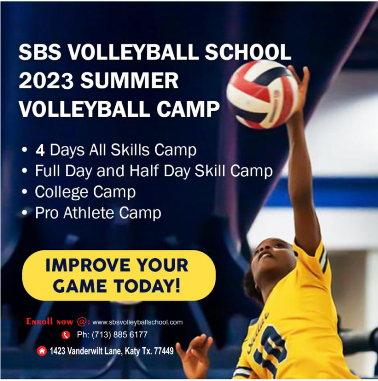 2023 SUMMER CAMPS - Step By Step Volleyball School